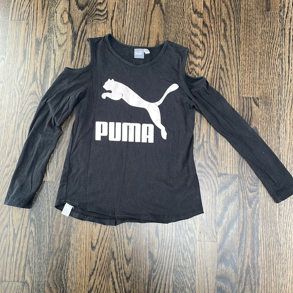 Puma long sleeve girls top